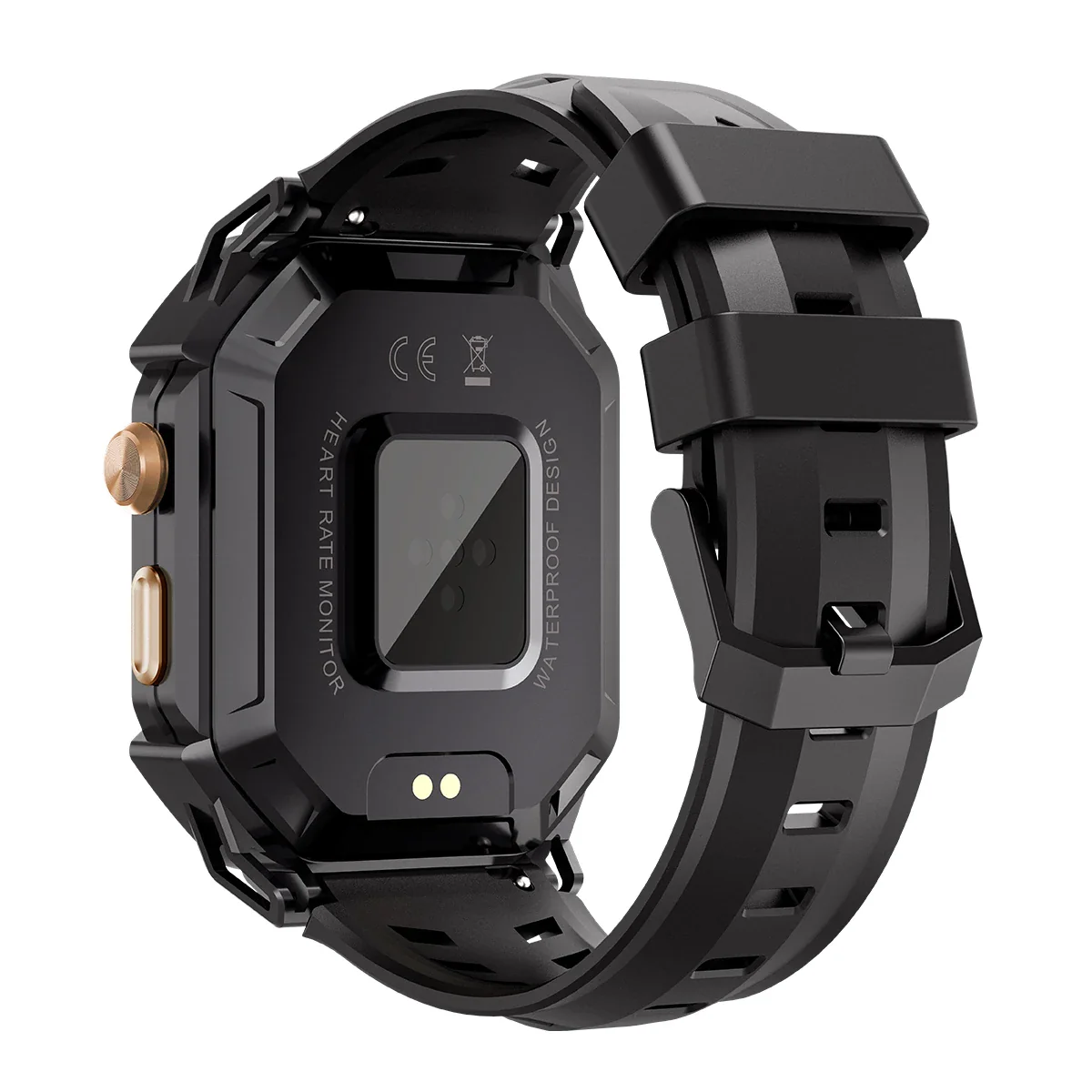 Oukitel BT80 - 1000mAh Batterie 5ATM Montres Connectées Robuste et Étanche Pour Hommes - Image 4