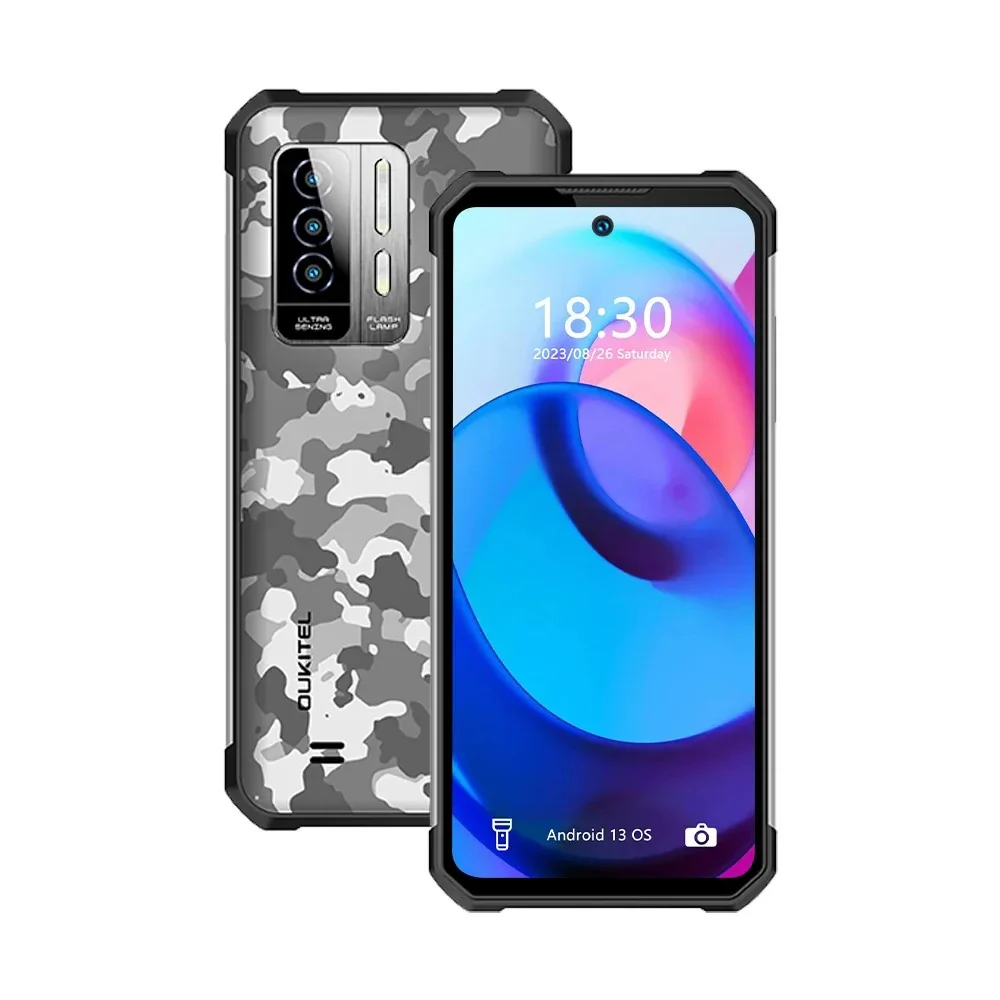 Oukitel WP27 - Telephone Antichoc 12 Go + 256 Go, Grosse batterie 8 500 mAh, Helio G99 , Charge rapide 33W - Image 9