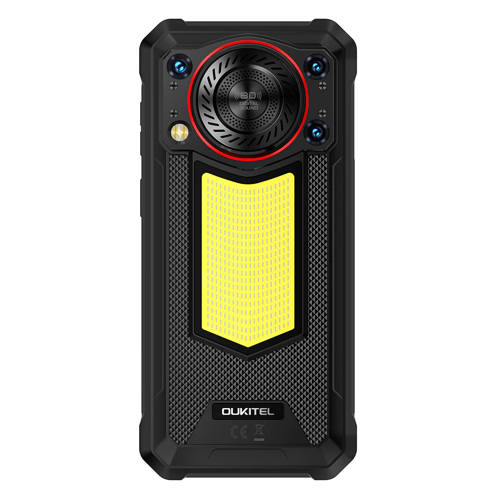 Oukitel WP53 - Smartphone Durci 4G 6.52'', 8/128GO, Batterie 11000mAh, Haut-parleur 128 dB, NFC - Image 4