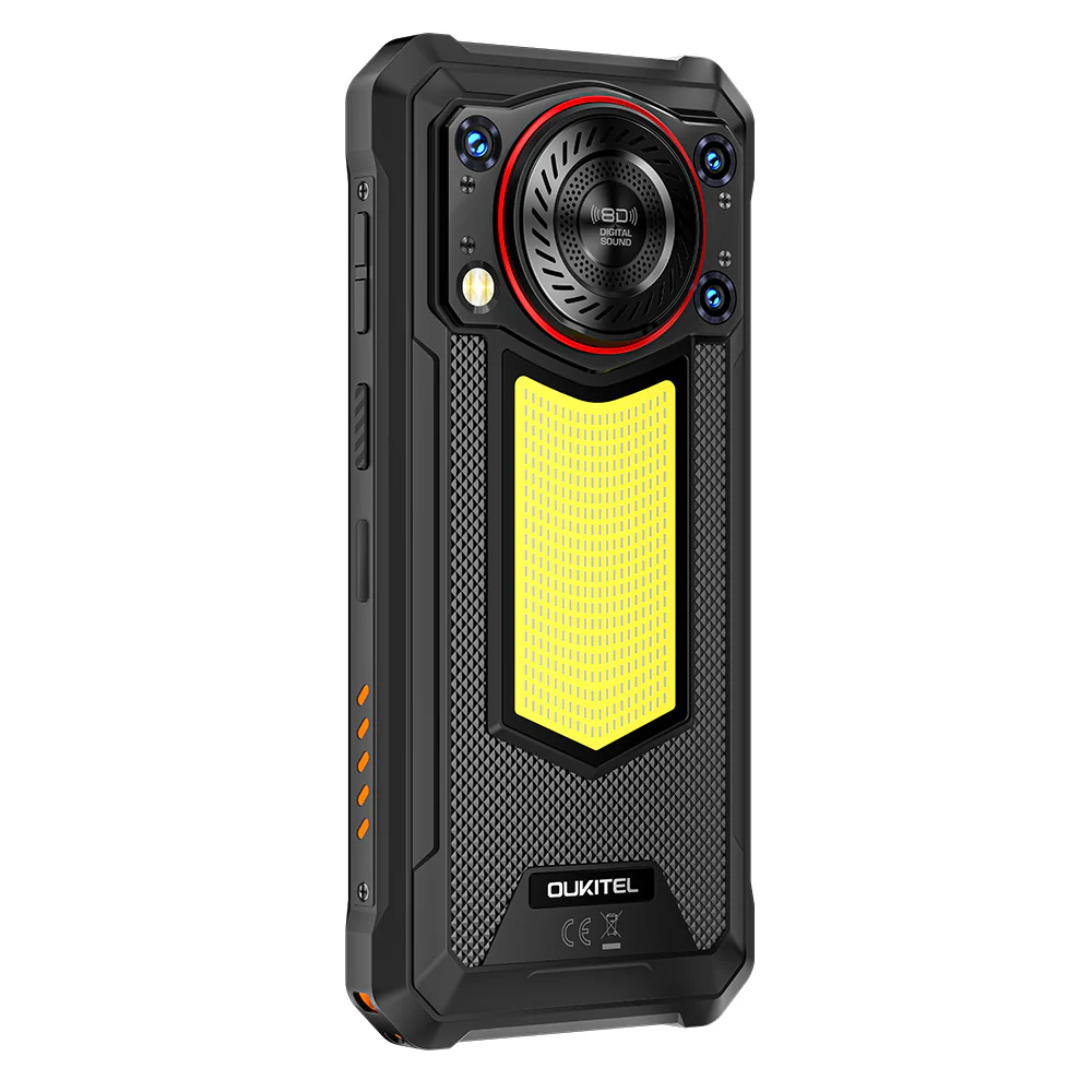 Oukitel WP53 - Smartphone Durci 4G 6.52'', 8/128GO, Batterie 11000mAh, Haut-parleur 128 dB, NFC - Image 6